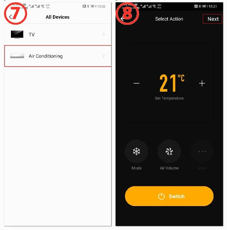 Tuya Smart WiFi Universal IR Remote Temperatur Feuchtigkeit Sensor für Klimaanlage TV AC Funktioniert mit Alexa, google Home Yandex