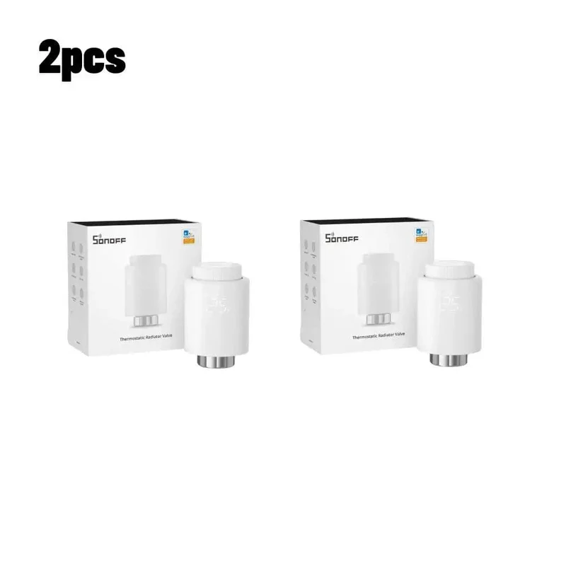 SONOFF Zigbee Thermostatisches Heizkörperventil TRV-ZB Heimtemperatur Intelligente Fernbedienung funktioniert mit Alexa Google ZHA MQTT ewelink