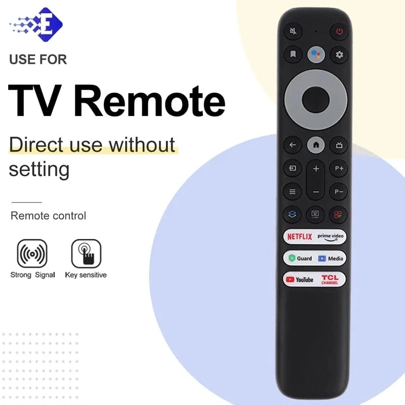 1pc Geeignet Für TCL Smart TV Fernbedienung RC902V FMR5 RC902V Universal Smart TV Infrarot Keine Stimme Version Ersatz