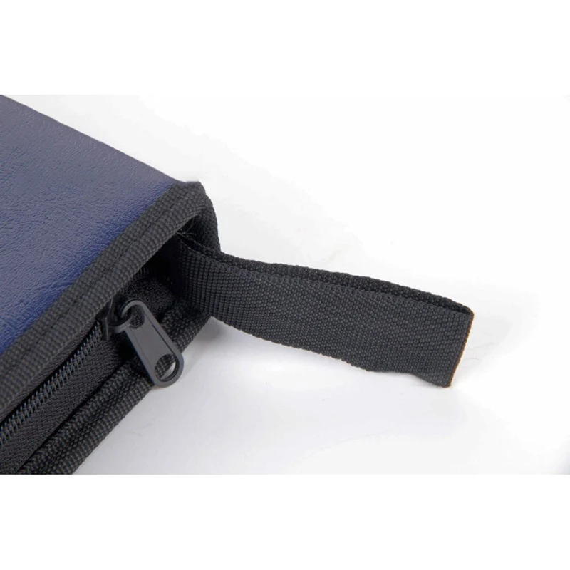 80-Blatt-Auto-CD-Hülle, Disc-DVD-Aufbewahrungstasche, Hüllen mit hoher Kapazität, CD-Halter, Tragebox, Handtasche mit Reißverschluss, Album-Organizer