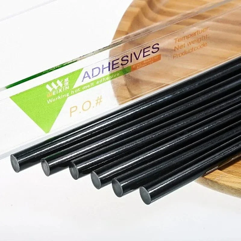 7mm 11mm Auto Dellen Reparatur Klebestifte Auto Karosserie Lacklose Reparatur Schwarz Hot Melt Streifen Reparatur Klebestift Werkzeuge