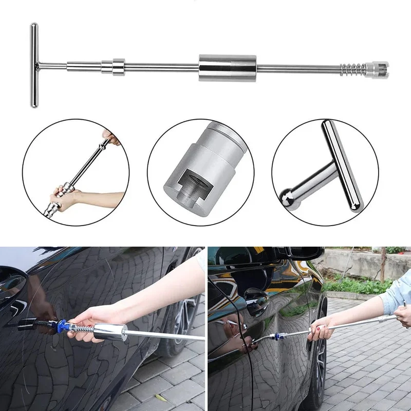 Professionelles Dellenreparatur-Set für Autos, Dellenentfernung ohne Lackierung, Dellenentfernungs-Set für die Karosserie, Dellenzieher für Autowerkstätten