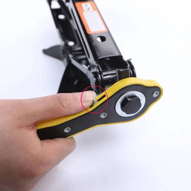 Universal Auto Rad Hand Kurbel Ratsche Schlüssel Garage Reifen Rad Griff Kreuzschlitzschlüssel Auto Arbeitssparende Wagenheber Reifen Reparatur Werkzeug
