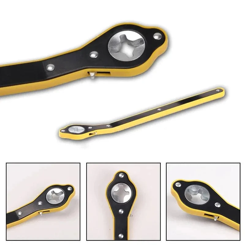 Universal Auto Rad Hand Kurbel Ratsche Schlüssel Garage Reifen Rad Griff Kreuzschlitzschlüssel Auto Arbeitssparende Wagenheber Reifen Reparatur Werkzeug