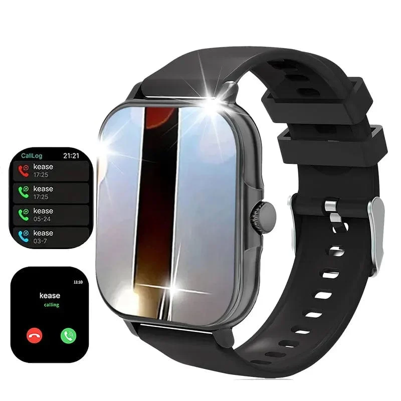 Smart Watch, kabelloses Anrufen/Wählen, Multi-Sport-Modus, mehrere APP-Erinnerungen, geeignet für jeden Freund, kompatibel mit IPhone/Und