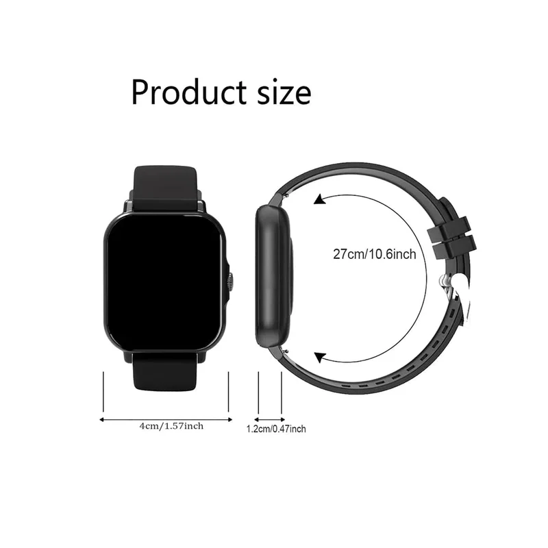 Smart Watch, kabelloses Anrufen/Wählen, Multi-Sport-Modus, mehrere APP-Erinnerungen, geeignet für jeden Freund, kompatibel mit IPhone/Und