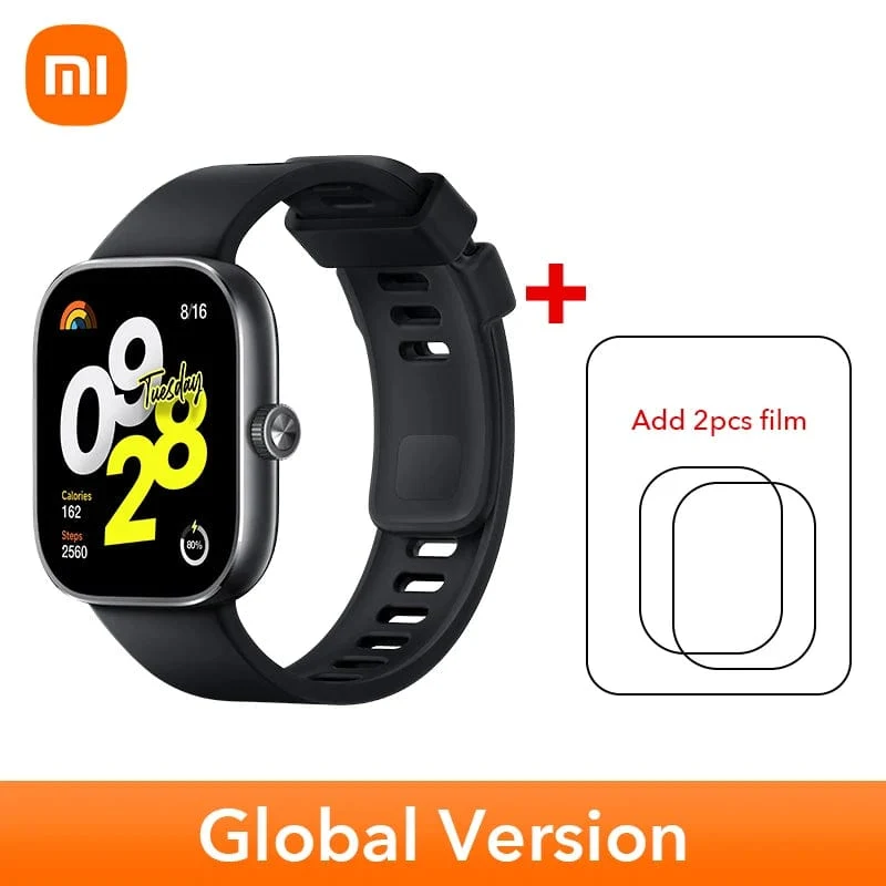 Auf Lager Globale Version Redmi Watch 4 Smart Watch Ultragroßes 1.97-Zoll-AMOLED-Display 20 Tage Akkulaufzeit Unterstützt 5-System