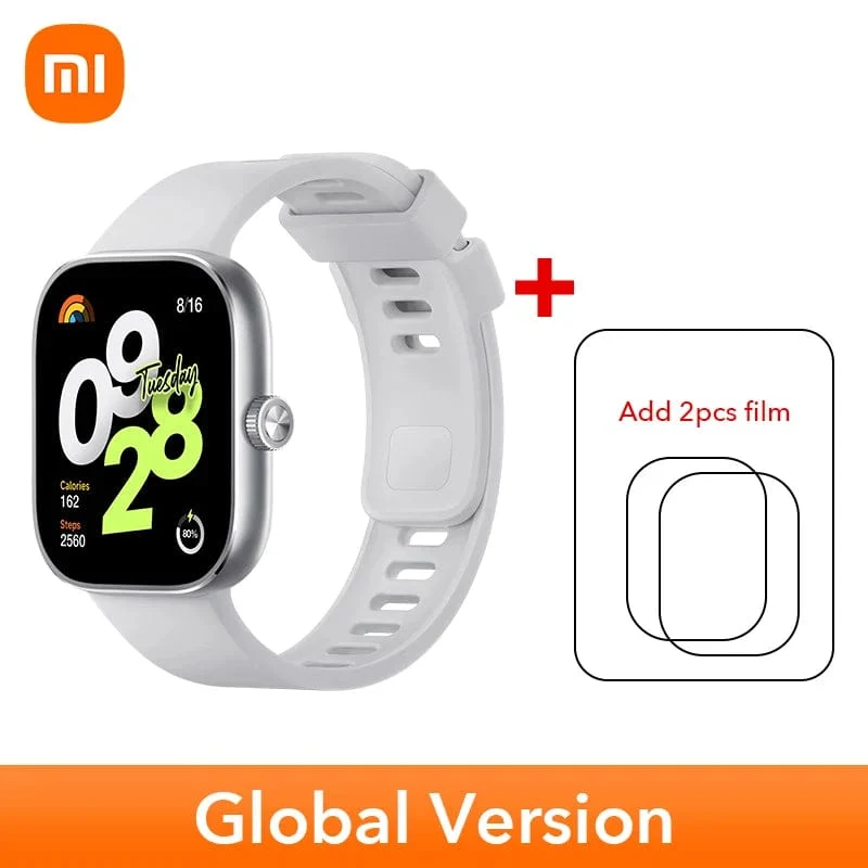 Auf Lager Globale Version Redmi Watch 4 Smart Watch Ultragroßes 1.97-Zoll-AMOLED-Display 20 Tage Akkulaufzeit Unterstützt 5-System