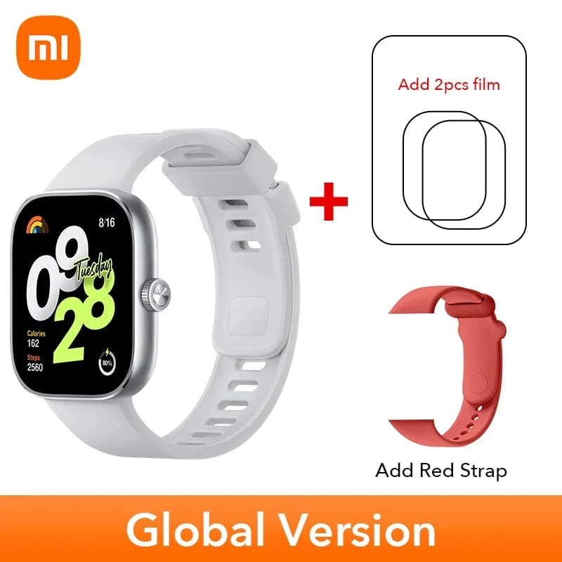 Auf Lager Globale Version Redmi Watch 4 Smart Watch Ultragroßes 1.97-Zoll-AMOLED-Display 20 Tage Akkulaufzeit Unterstützt 5-System