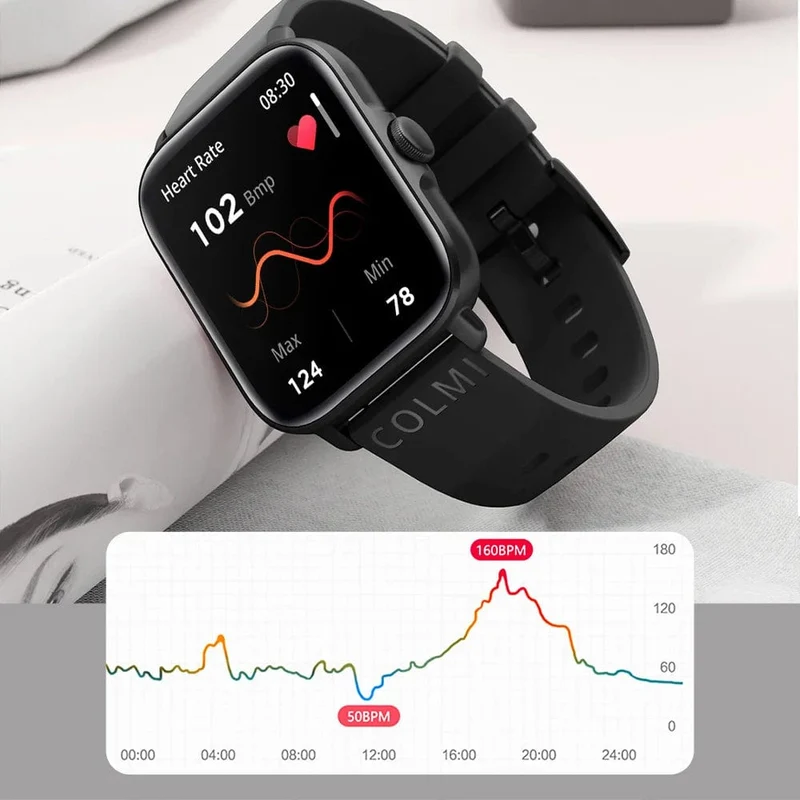 COLMI P28 Plus Bluetooth-Anrufbeantworter-Smartwatch für Herren, IP67 wasserdicht, Damen-Smartwatch mit Wählscheibe, GTS3 GTS 3 für Android-iOS-Telefon