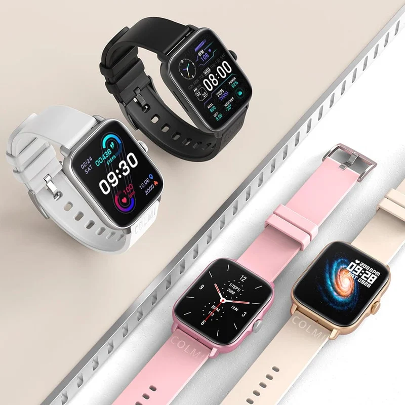 COLMI P28 Plus Bluetooth-Anrufbeantworter-Smartwatch für Herren, IP67 wasserdicht, Damen-Smartwatch mit Wählscheibe, GTS3 GTS 3 für Android-iOS-Telefon