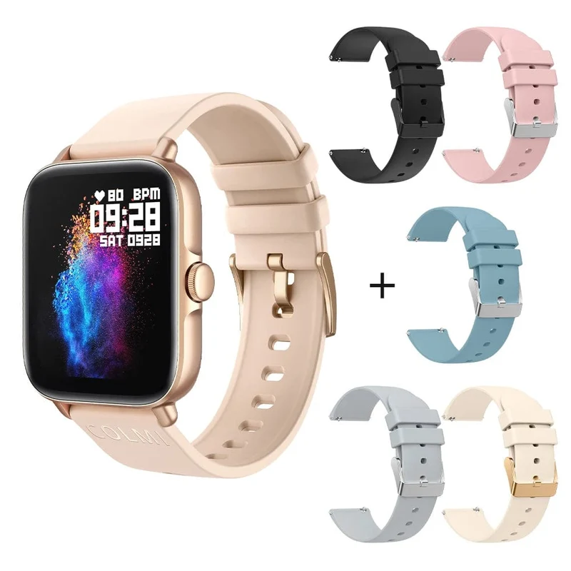 COLMI P28 Plus Bluetooth-Anrufbeantworter-Smartwatch für Herren, IP67 wasserdicht, Damen-Smartwatch mit Wählscheibe, GTS3 GTS 3 für Android-iOS-Telefon