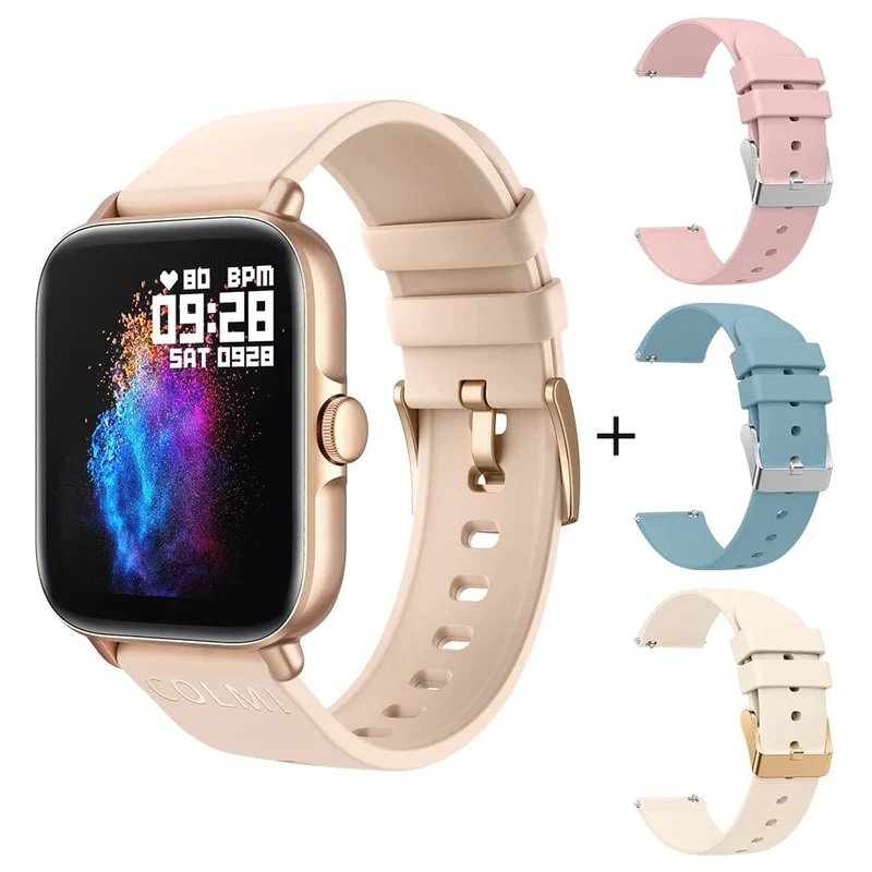 COLMI P28 Plus Bluetooth-Anrufbeantworter-Smartwatch für Herren, IP67 wasserdicht, Damen-Smartwatch mit Wählscheibe, GTS3 GTS 3 für Android-iOS-Telefon