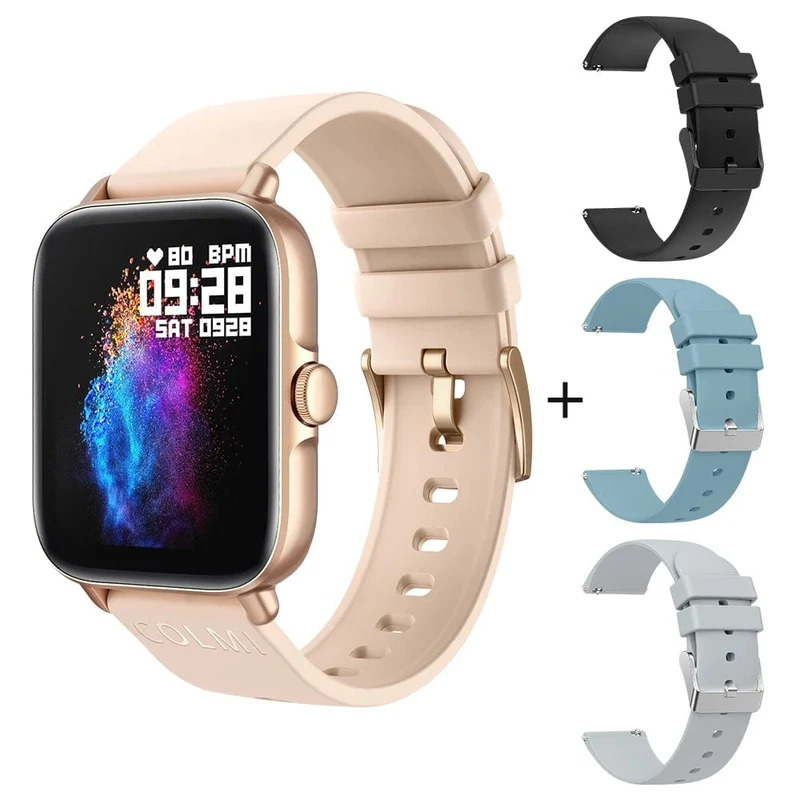 COLMI P28 Plus Bluetooth-Anrufbeantworter-Smartwatch für Herren, IP67 wasserdicht, Damen-Smartwatch mit Wählscheibe, GTS3 GTS 3 für Android-iOS-Telefon