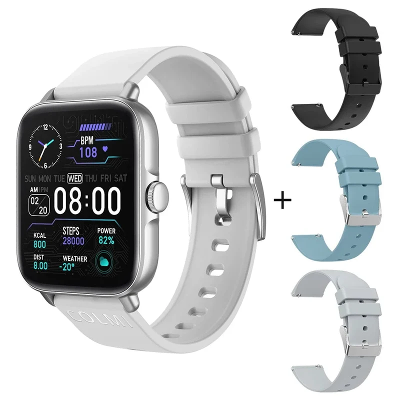 COLMI P28 Plus Bluetooth-Anrufbeantworter-Smartwatch für Herren, IP67 wasserdicht, Damen-Smartwatch mit Wählscheibe, GTS3 GTS 3 für Android-iOS-Telefon