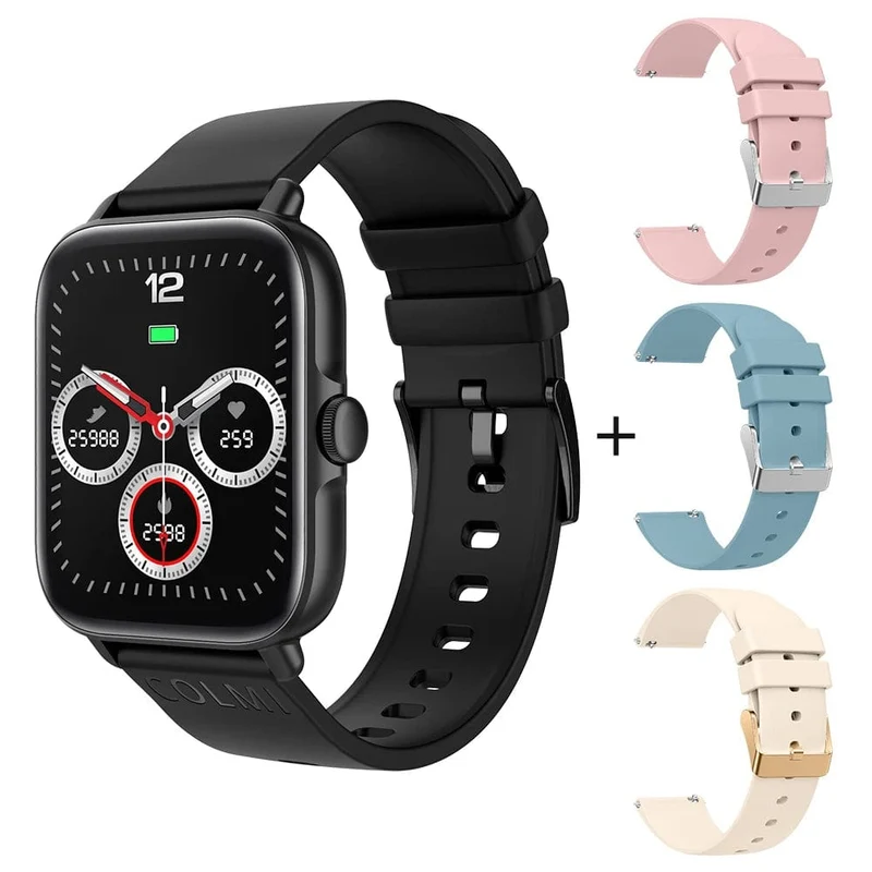 COLMI P28 Plus Bluetooth-Anrufbeantworter-Smartwatch für Herren, IP67 wasserdicht, Damen-Smartwatch mit Wählscheibe, GTS3 GTS 3 für Android-iOS-Telefon