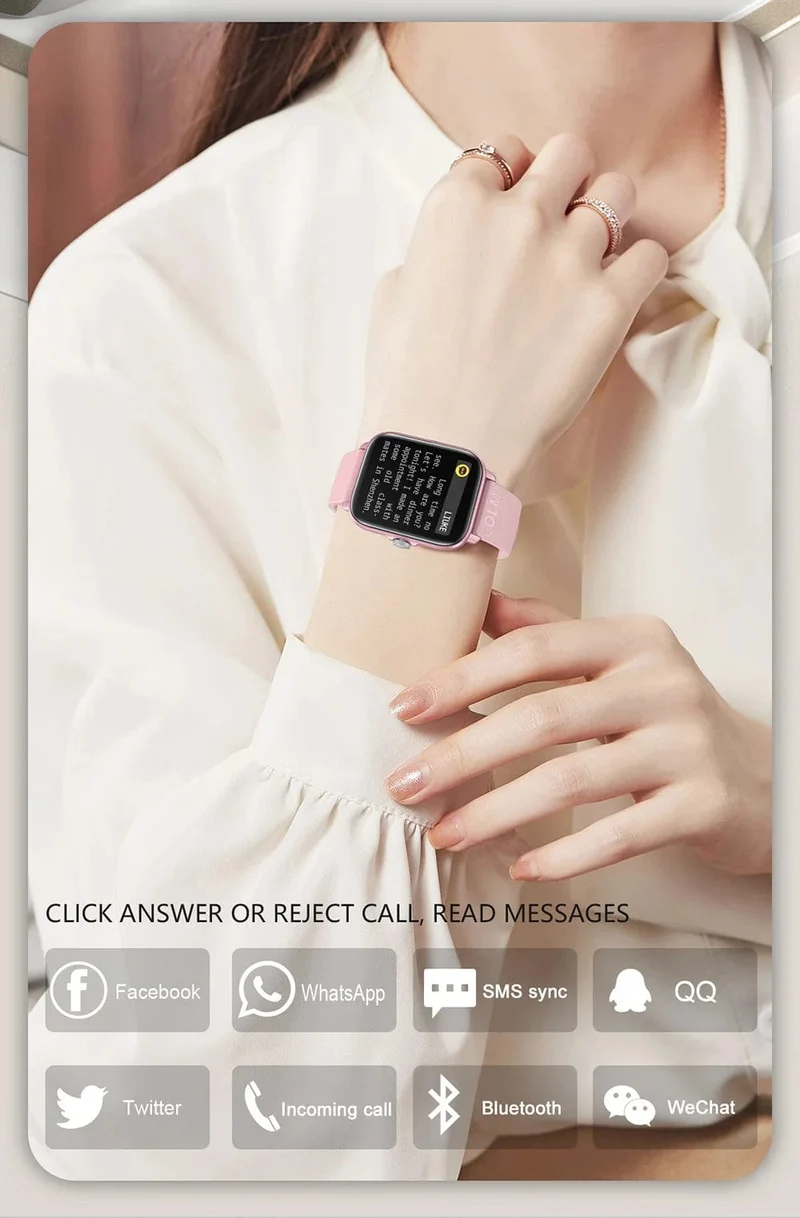 COLMI P28 Plus Bluetooth-Anrufbeantworter-Smartwatch für Herren, IP67 wasserdicht, Damen-Smartwatch mit Wählscheibe, GTS3 GTS 3 für Android-iOS-Telefon