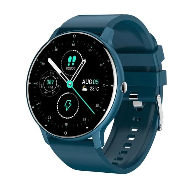 Smartwatch für Männer, voller Touchscreen, digitaler Fitness-Tracker, IP68, wasserdicht, Sport-Smartwatch für Frauen, Xiaomi Huawei Handys 2023