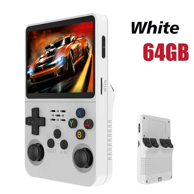 NEU R36S Retro-Handheld-Spielkonsole Linux-System 3.5-Zoll-IPS-Bildschirm Tragbarer Pocket-Video-Player 64 GB 128 GB Spiele Kindergeschenk