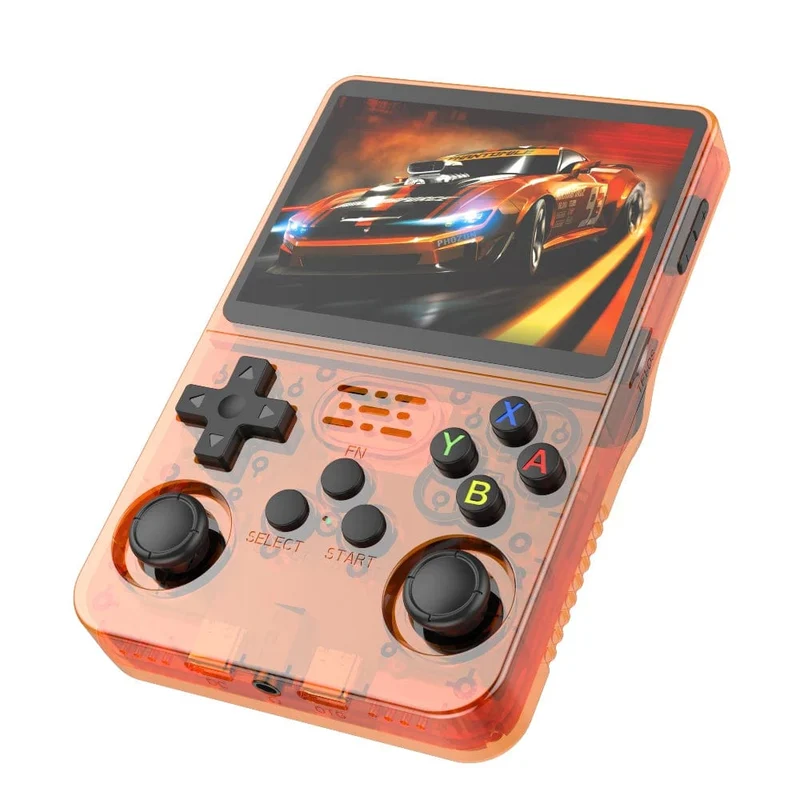 Open Source R36S Retro-Handheld-Videospielkonsole Linux-System 3.5-Zoll-IPS-Bildschirm Tragbarer Pocket-Video-Player 64 GB 128G Spiele