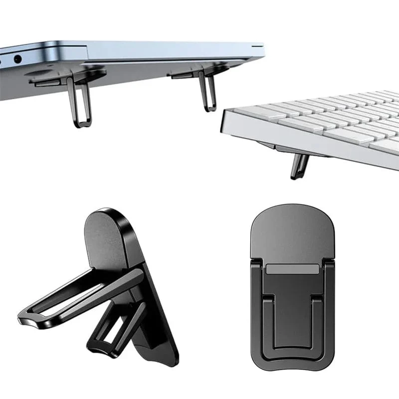 Einstellbarer Mini-Laptopständer für Computer-Tastaturhalter Tragbare Beine Laptopständer für Macbook Pro Air PC Notebook-Halterung