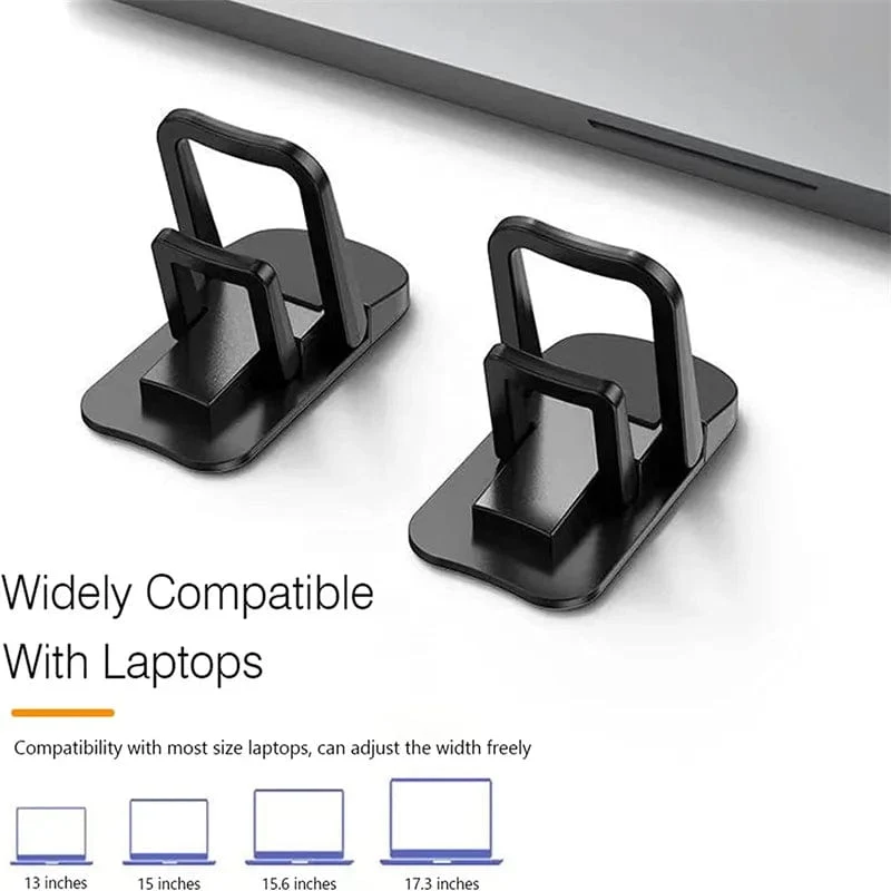 Einstellbarer Mini-Laptopständer für Computer-Tastaturhalter Tragbare Beine Laptopständer für Macbook Pro Air PC Notebook-Halterung