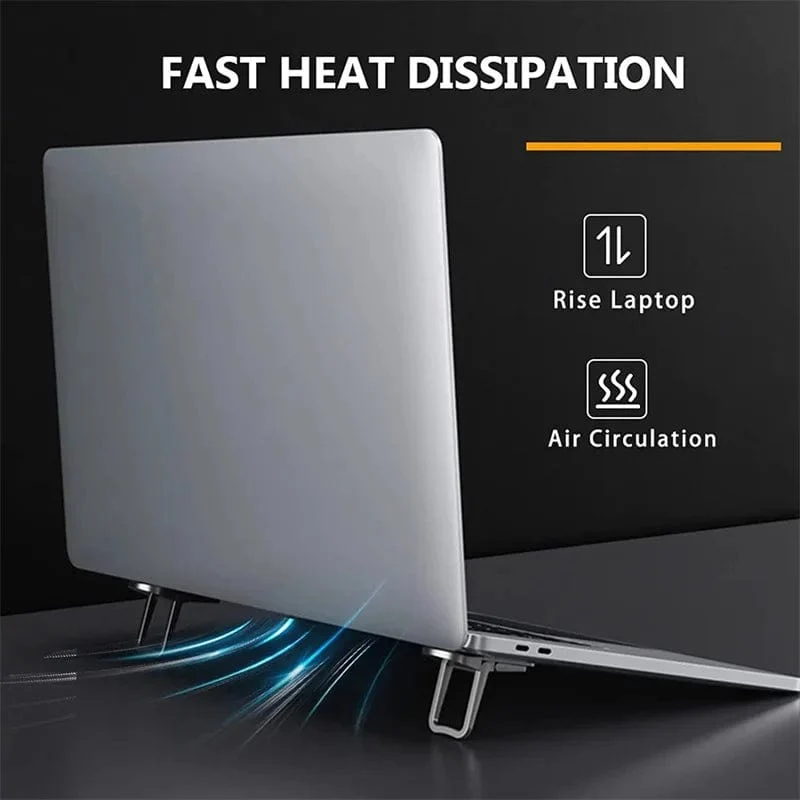 Einstellbarer Mini-Laptopständer für Computer-Tastaturhalter Tragbare Beine Laptopständer für Macbook Pro Air PC Notebook-Halterung