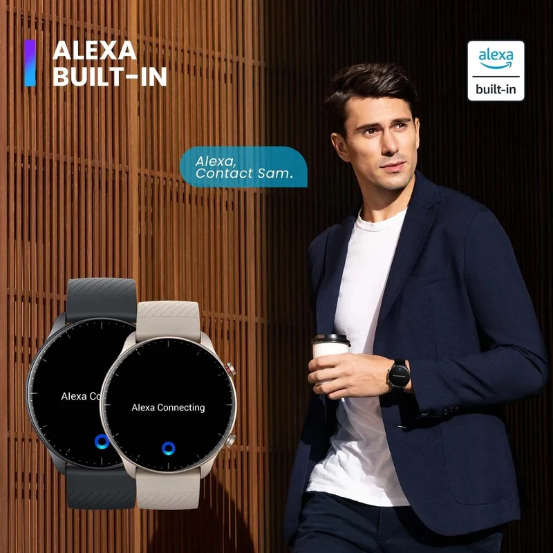 [Neue Version] Amazfit GTR 2 Neue Version Smartwatch Alexa Eingebaute Smartwatch mit ultralanger Akkulaufzeit für Android-IOS-Telefon