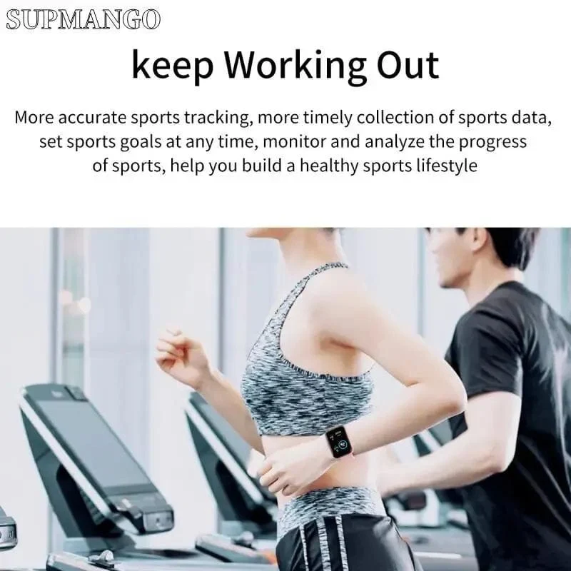 Angepasst True Pedometer Chip Multifunktionale Smart Watch Männer Frauen Bluetooth Verbunden Telefon Musik Fitness Sport Armband