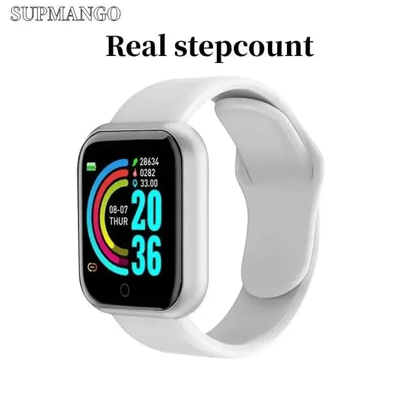 Angepasst True Pedometer Chip Multifunktionale Smart Watch Männer Frauen Bluetooth Verbunden Telefon Musik Fitness Sport Armband