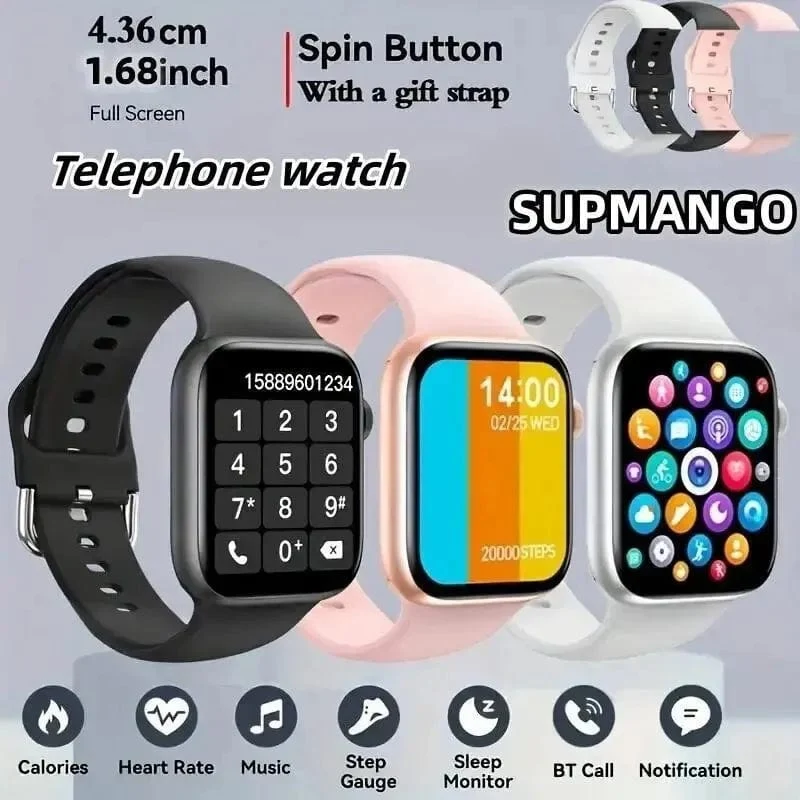 S8 Smart Watch Smartwatch X7 Männer Dial Call Smart Watch Tracker Gesundheit Sport Tracker Frauen Uhr X8