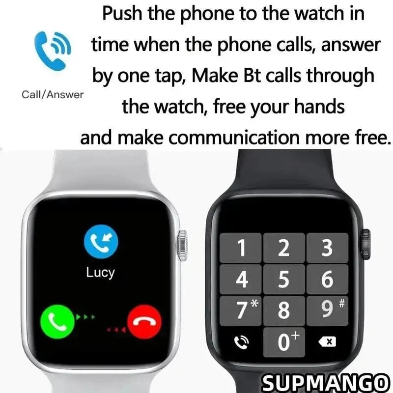 S8 Smart Watch Smartwatch X7 Männer Dial Call Smart Watch Tracker Gesundheit Sport Tracker Frauen Uhr X8