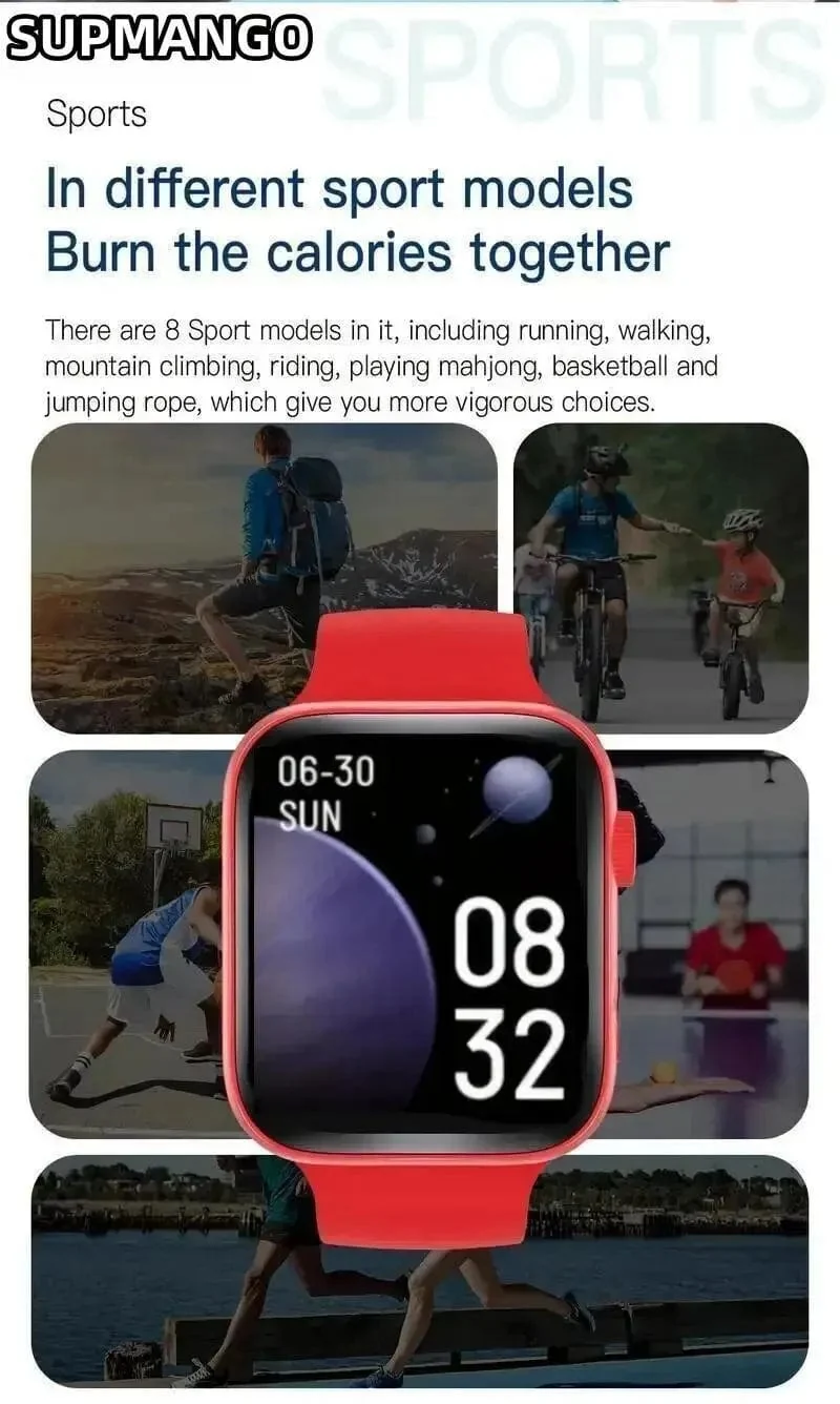 S8 Smart Watch Smartwatch X7 Männer Dial Call Smart Watch Tracker Gesundheit Sport Tracker Frauen Uhr X8