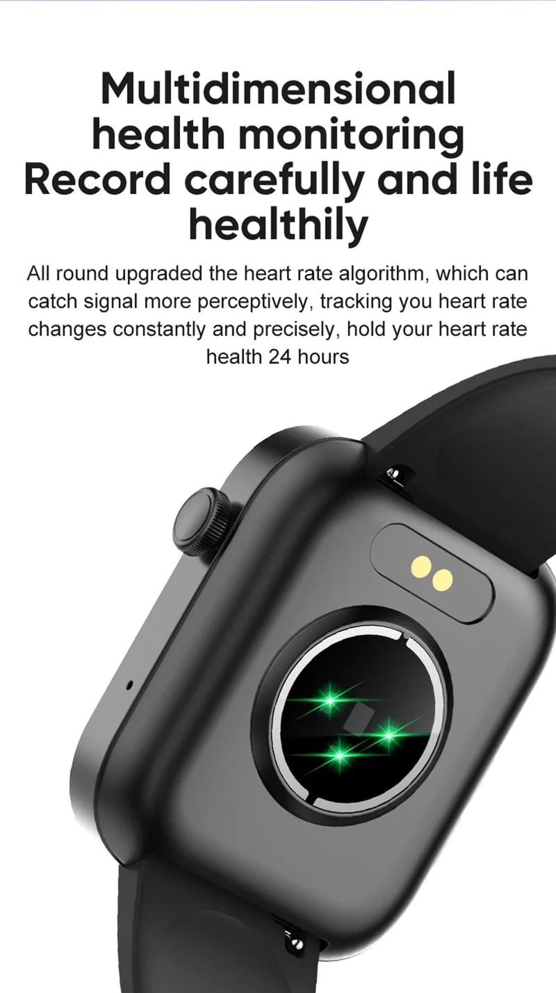COLMI P71 Sprachanrufe Smartwatch Männer Gesundheitsüberwachung IP68 wasserdichte intelligente Benachrichtigungen Sprachassistent Smart Watch Frauen