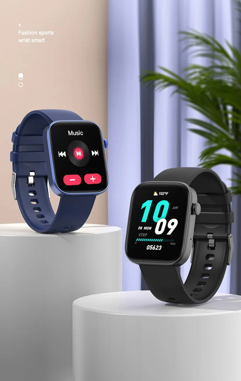 COLMI P71 Sprachanrufe Smartwatch Männer Gesundheitsüberwachung IP68 wasserdichte intelligente Benachrichtigungen Sprachassistent Smart Watch Frauen