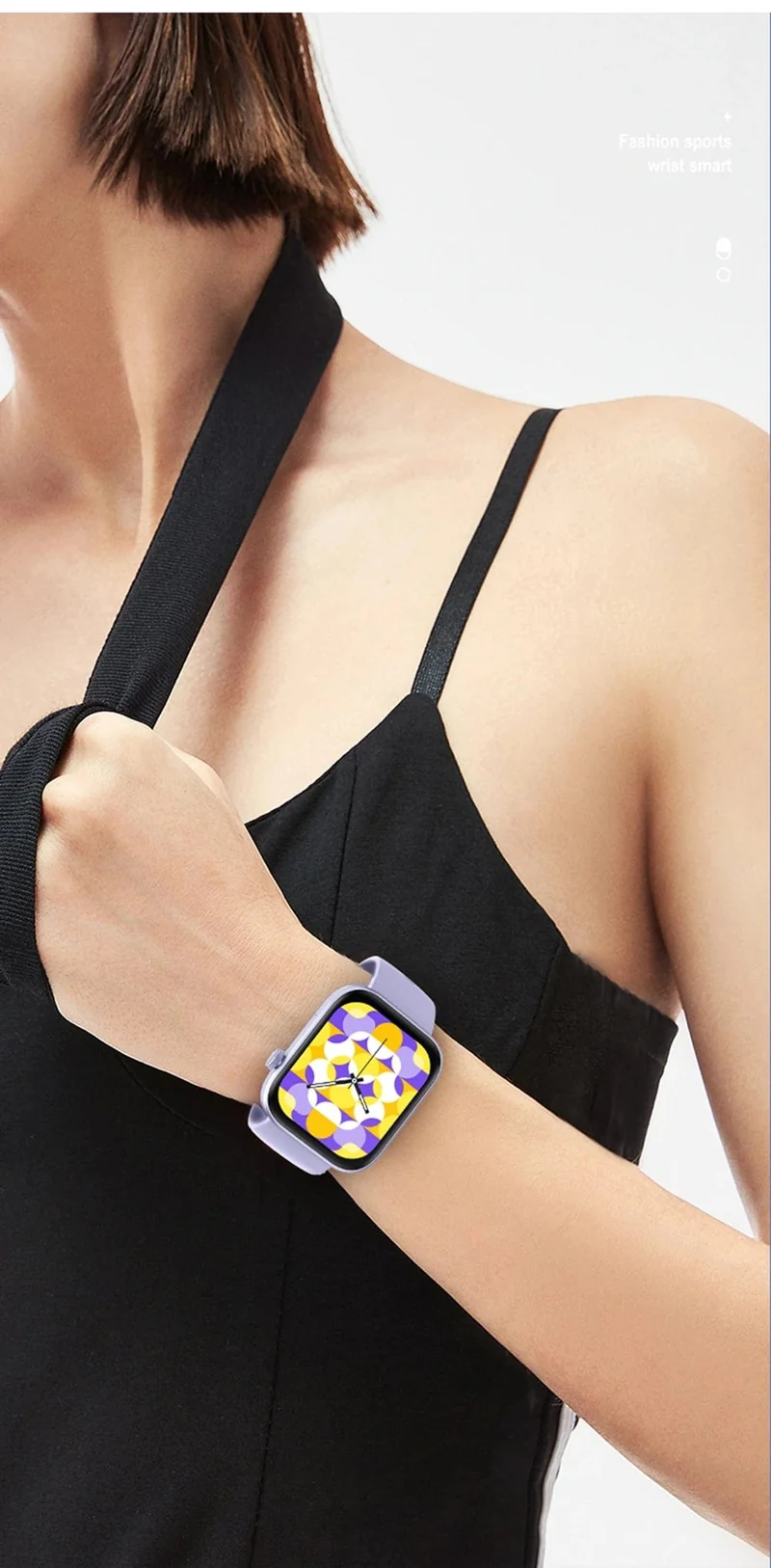 COLMI P71 Sprachanrufe Smartwatch Männer Gesundheitsüberwachung IP68 wasserdichte intelligente Benachrichtigungen Sprachassistent Smart Watch Frauen