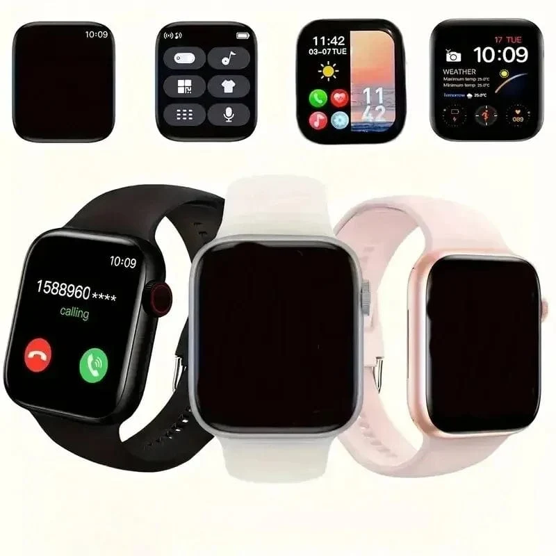 LAXASFIT 2024 Neue Smart Watch Android IOS 1.73 Zoll Farbbildschirm Full Touch Benutzerdefiniertes Zifferblatt Bluetooth Talk Smart Watch für Männer Frauen