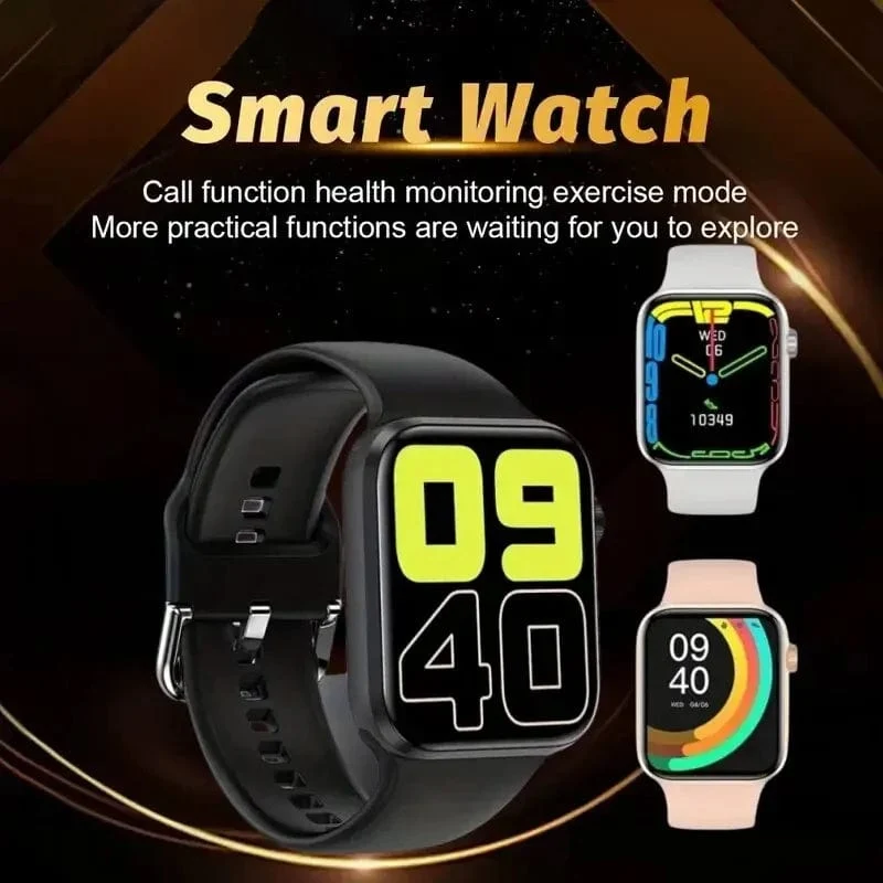 LAXASFIT 2024 Neue Smart Watch Android IOS 1.73 Zoll Farbbildschirm Full Touch Benutzerdefiniertes Zifferblatt Bluetooth Talk Smart Watch für Männer Frauen