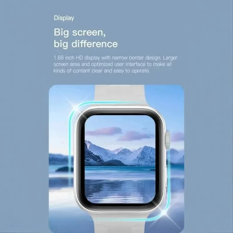 LAXASFIT 2024 Neue Smart Watch Android IOS 1.73 Zoll Farbbildschirm Full Touch Benutzerdefiniertes Zifferblatt Bluetooth Talk Smart Watch für Männer Frauen