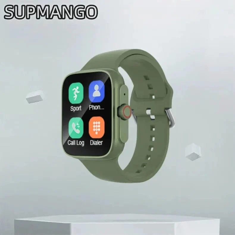 T187 Smart Watch1.68 Zoll Männer Frauen Touchscreen Sport Fitness Mann Bluetooth für Android IOS Smartwatch