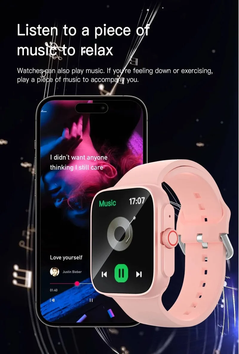 T187 Smart Watch1.68 Zoll Männer Frauen Touchscreen Sport Fitness Mann Bluetooth für Android IOS Smartwatch