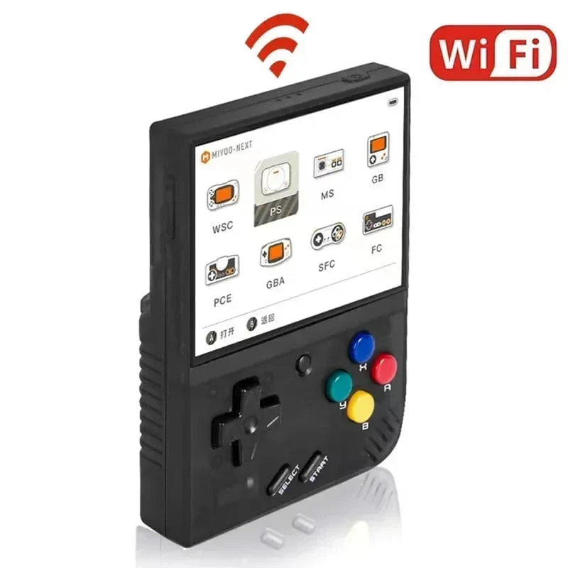 MIYOO Mini Plus Tragbare Retro-Handheld-Spielkonsole V2 Mini+ IPS-Bildschirm Klassische Videospielkonsole Linux-System Kindergeschenk