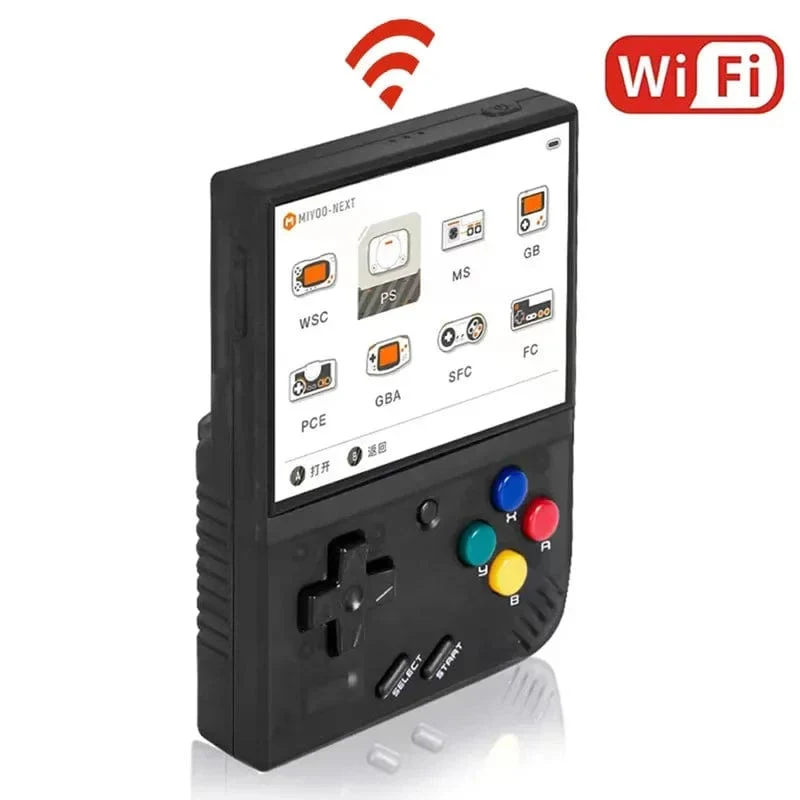 MIYOO Mini Plus Tragbare Retro-Handheld-Spielkonsole V2 Mini+ IPS-Bildschirm Klassische Videospielkonsole Linux-System Kindergeschenk