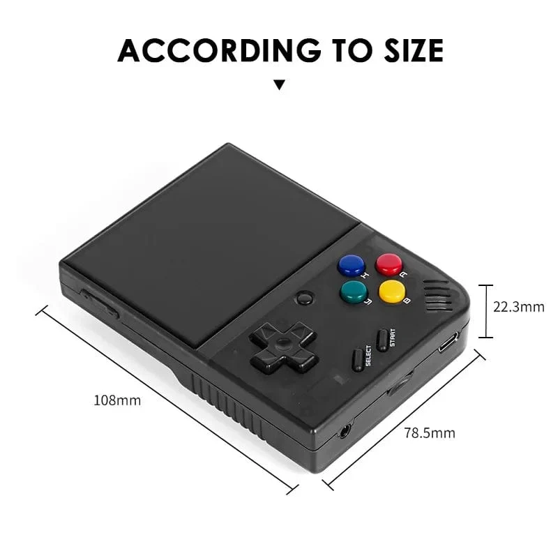 MIYOO Mini Plus Tragbare Retro-Handheld-Spielkonsole V2 Mini+ IPS-Bildschirm Klassische Videospielkonsole Linux-System Kindergeschenk
