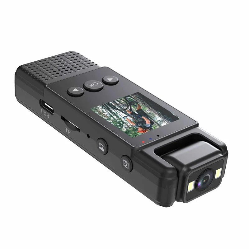 JOZUZE MD17 Wifi Mini Kamera 1080P Tragbarer digitaler Videorecorder Getragene Polizei Kleine Körperkamera Nachtsicht DV Miniatur Camcorder