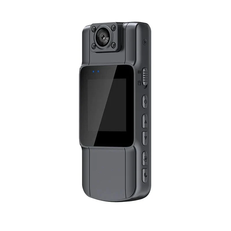 JOZUZE B23 1080P HD Minikamera Tragbarer digitaler Videorecorder BodyCam Infrarot-Nachtsicht-Polizeikamera Kleiner Fahrrad-Camcorder