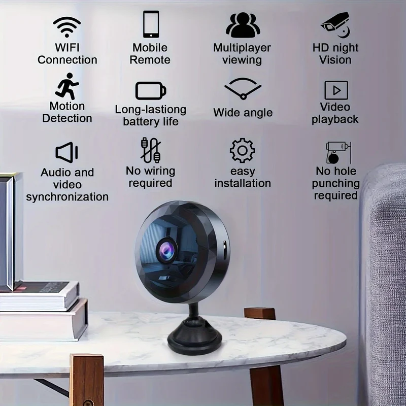Xiaomi Mini WiFi Kamera 1080P HD Drahtlose Sicherheit Kamera Sicherheit Schutz Stimme Video Überwachung Nacht Version Camcorder