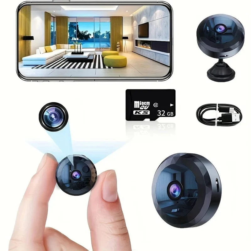 Xiaomi Mini WiFi Kamera 1080P HD Drahtlose Sicherheit Kamera Sicherheit Schutz Stimme Video Überwachung Nacht Version Camcorder