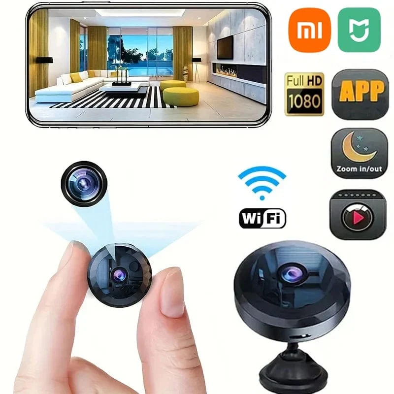 Xiaomi MIJIA A11 Mini Kamera WiFi Drahtlose Überwachung Sicherheit Schutz Remote Camcorder Video Überwachung Smart Home