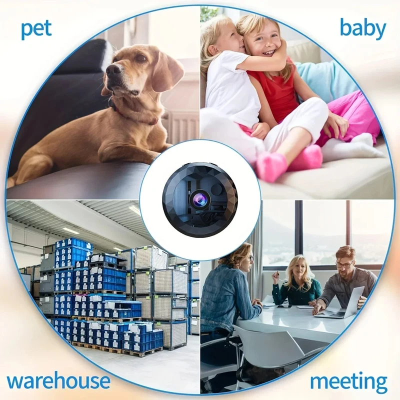 Xiaomi MIJIA A11 Mini Kamera WiFi Drahtlose Überwachung Sicherheit Schutz Remote Camcorder Video Überwachung Smart Home